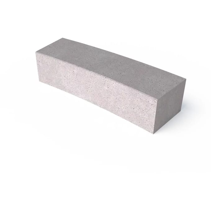 Schellevis Oudhollands Grijs Zitelement Gebogen 200x60x47