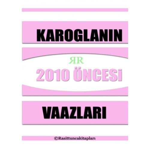 Rasit Tuncanın 2010 Senesinden Tasavvufi Vaazlar - Raşit Tunca