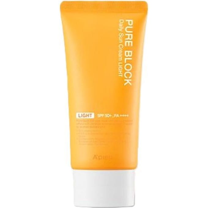 A'PIEU Pure Block Crème Solaire Quotidienne Naturelle 50 ml white