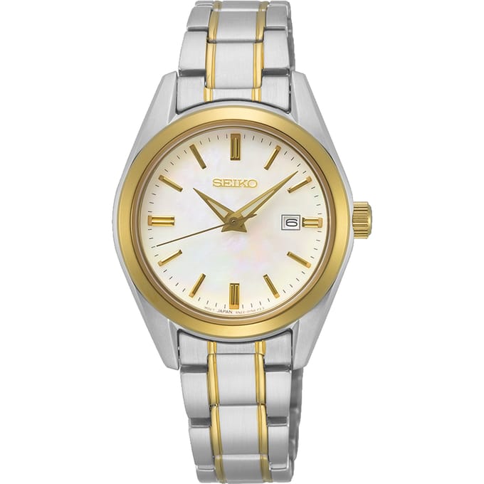 Seiko New Link SUR636P1 Dames Horloge - 30 mm