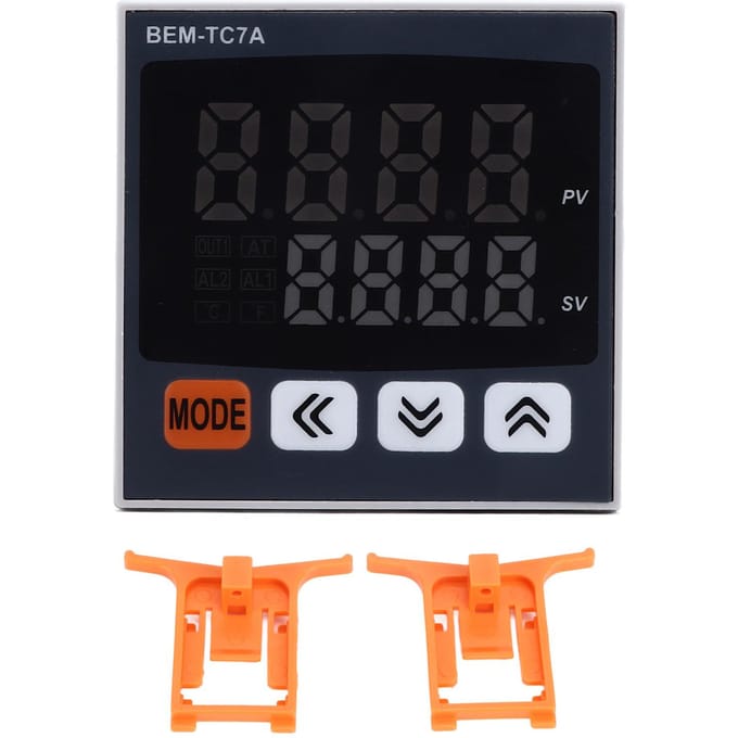 PID Temperatuurregelaar 72x72mm Digitale Display Intelligente Thermostaat AC 100?240V black