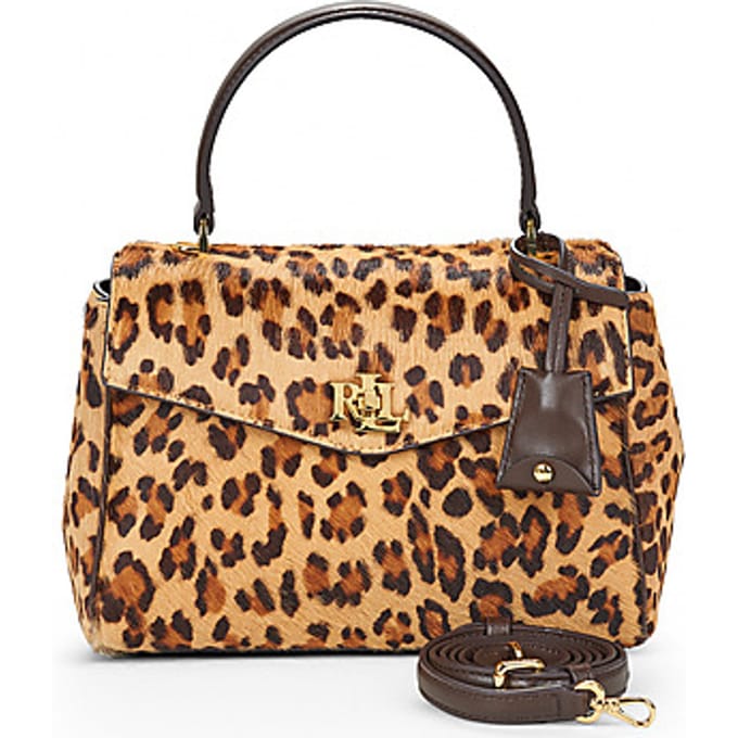 Handtas Lauren Ralph Lauren FARRAH SOFT SATCHEL SMALL