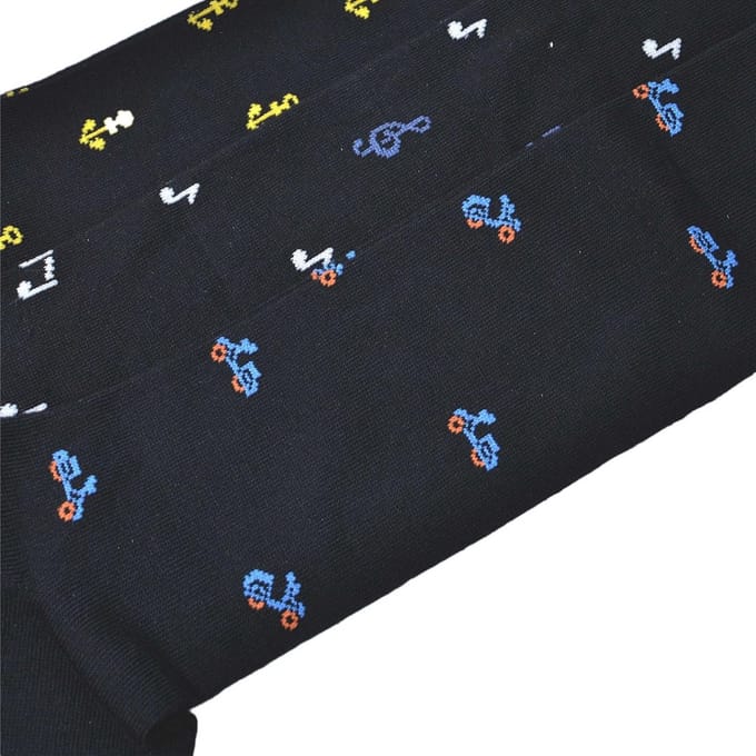 6 paar comfortabele en ademende sokkenkousen van warm elastisch katoen