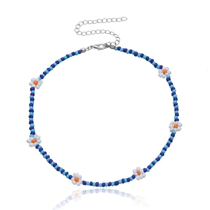 Kralenketting bloemetjes - Daisy - Kralen - Bloemen