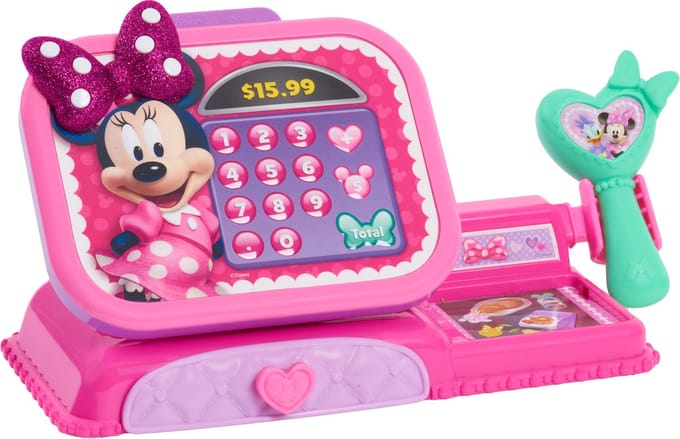 Disney Minnie Mouse Bowtique Kassa – Speelgoedkassa met geluid & accessoires