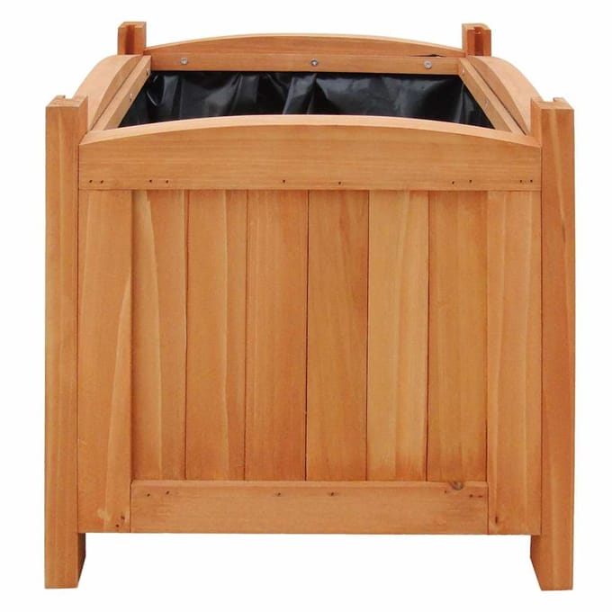 vidaXL - Plantenbakken - verhoogd - 4 - st - 30x30x30 - cm