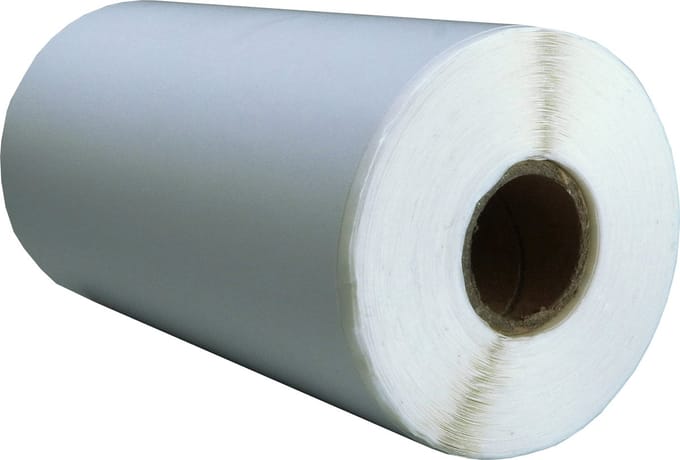 DULA Compatible Zebra Labels 102x152mm - 110 etiketten per rol - kern 19mm - Wit - Permanent - 1 rol