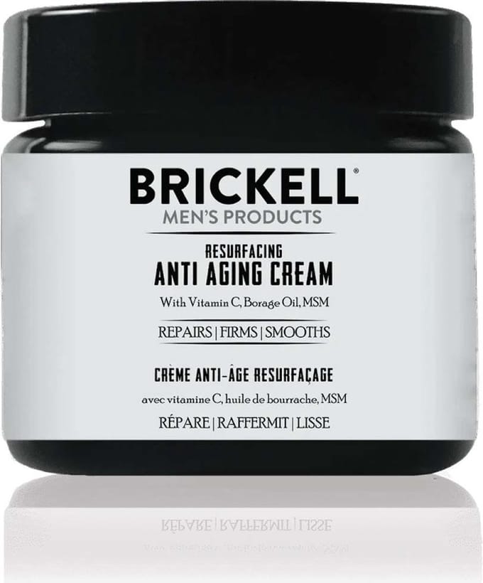 Brickell Men's Resurfacing Anti-Aging Cream Unscented 59 ml.