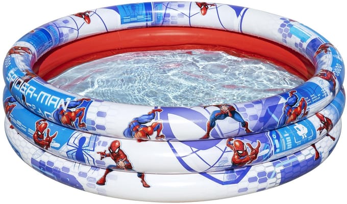 Marvel® Spider-Man™ Opblaasbaar Kinderzwembad met 3 Ringen 1,22 m x 30 cm