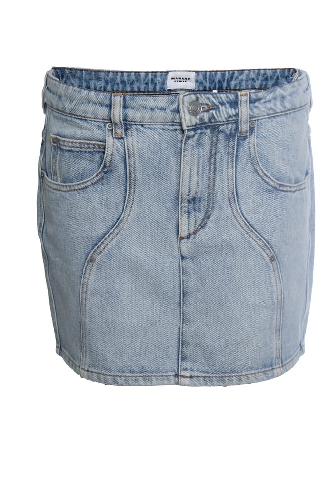 Isabel Marant, blauwe mini-denimrok