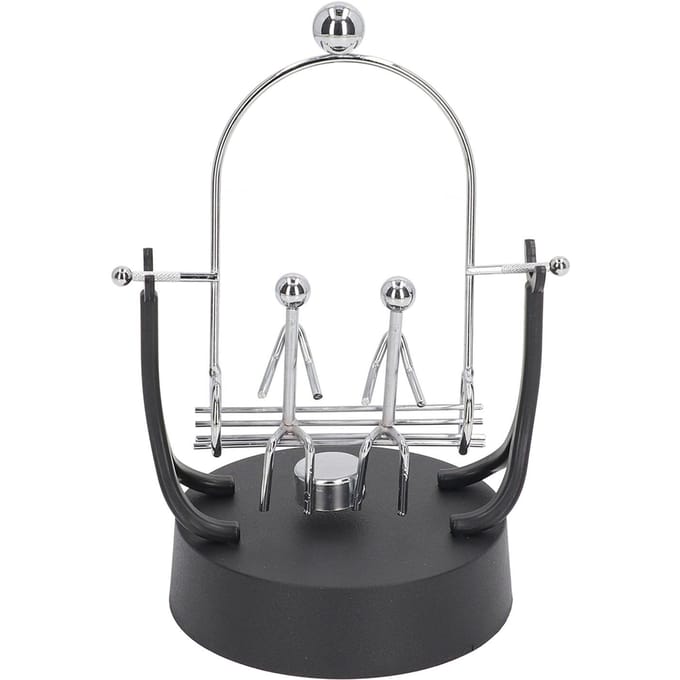 Perpetuum Mobile Koppels Schommel Vorm IJzerkunst Galvaniseren Perpetuum Mobile Model voor gray