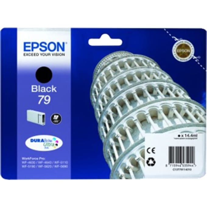 Epson T7911 nr. 79 inktcartridge zwart (origineel)