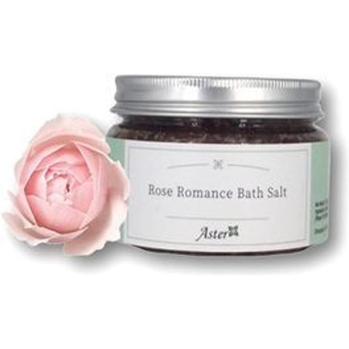 Aster Aroma - Bath Salt Rose Romance - 125g