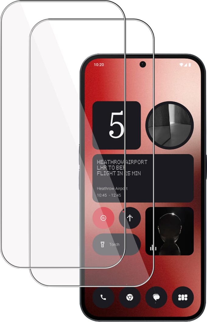 2x Screenprotector geschikt voor Nothing Phone 2a / 2a Plus Screenprotector – Gehard Glas - Proteqt+