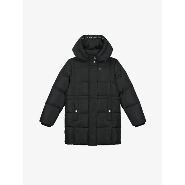 Nik & Nik Meisjes winterjas alisa puffer zwart