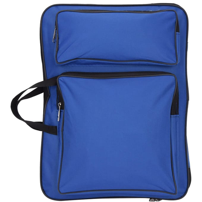 8K Multifunctionele Kunsttas A3 Reisschets-tas Waterdicht Tekenbord Draaggereedschap blue