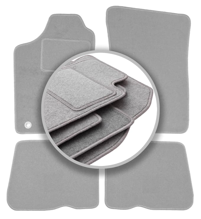 Grijze automatten voor: Renault 19 cabrio, hatchback, sedan, chamade (1988-1996)