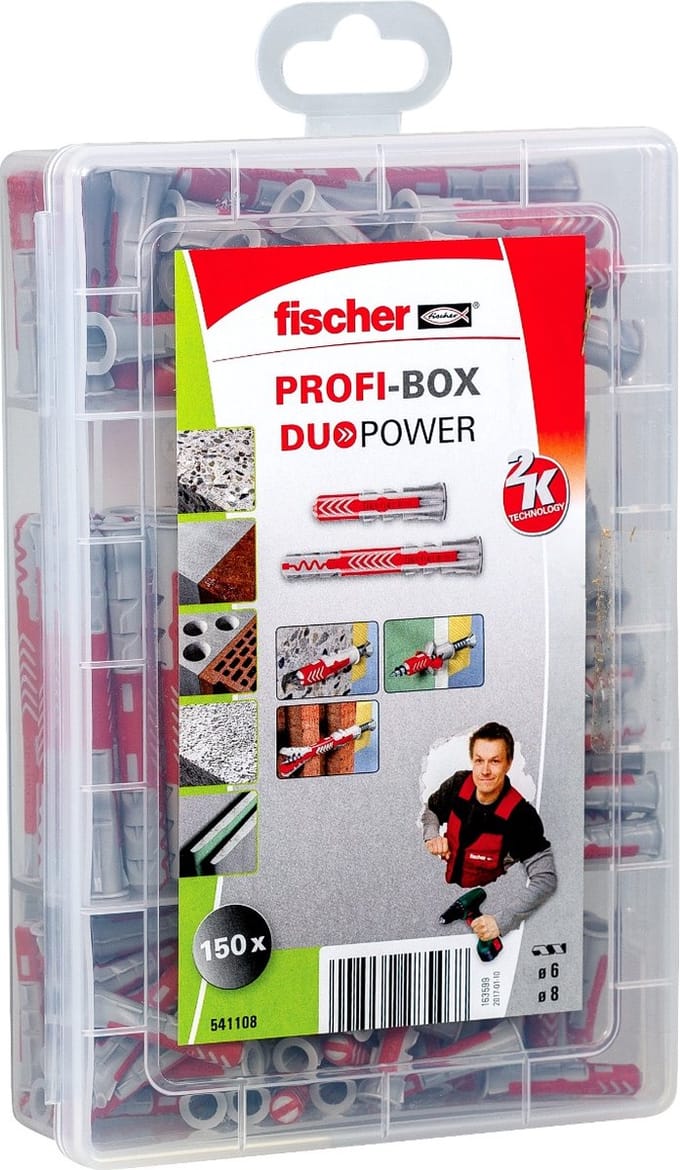 Fischer Universele Plug Duopower Nylon - 150 Stuks