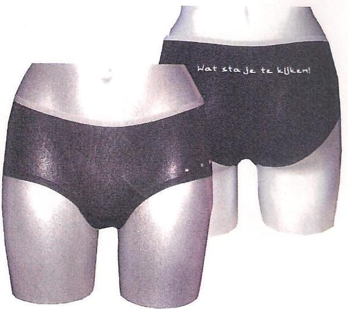 humor - damesslip - wat sta je te kijken! - one size