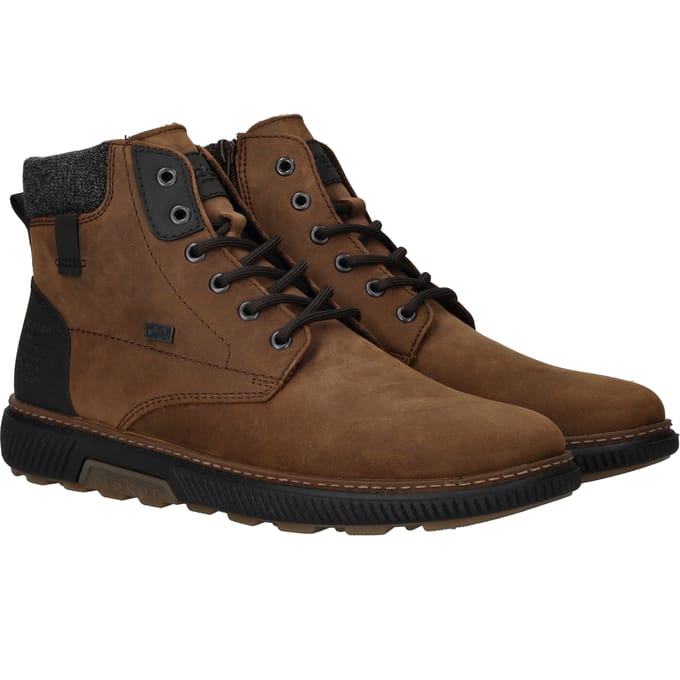 Rieker Veterschoenen Hoog Veterschoenen Hoog - middel bruin - Maat 41