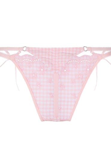 Hunkemöller Highleg Thong Gaia Roze