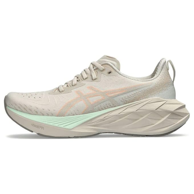 ASICS Novablast 4 Oatmeal Moonrock Dames Sneakers Crème 1012B510-250 38 white