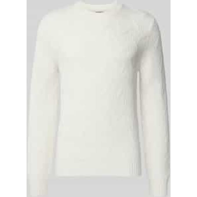 Gebreide pullover met kasjmiergehalte