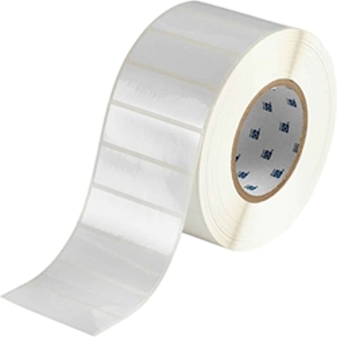Brady THT-18-533-3 label verwijderbaar polyester glanzend wit 76,20 x 25,40 mm (origineel)