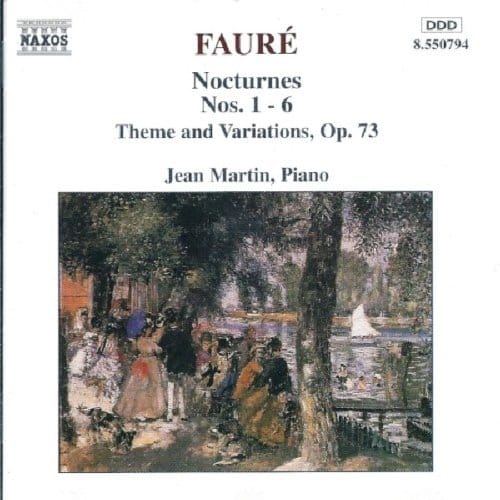 Jean Martin - Fauré: Nocturnes 1-6 (CD)