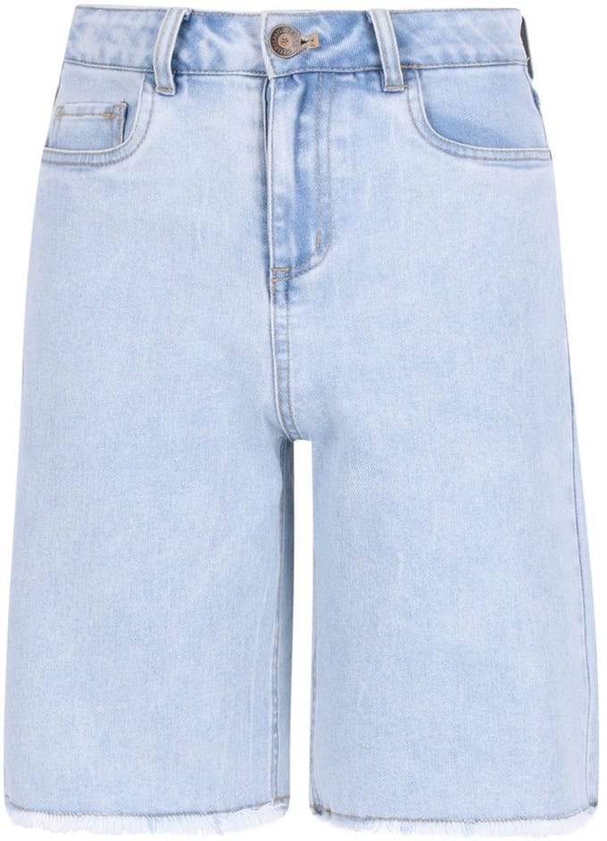 Like Flo - Roelie Flo young denim jort - lt denim - Maat 140