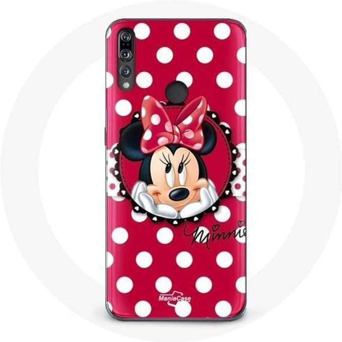 Coque - Minnie Mouse - Huawei P30 Lite - Souple - Rouge - Dessin animé rouge