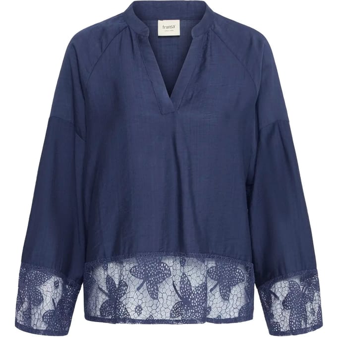 Damesblouse met lange mouwen fransa Frminnas