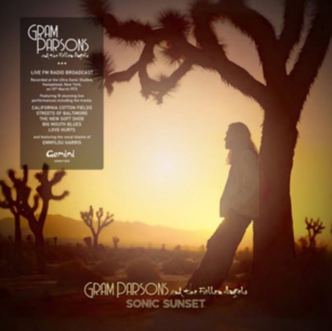 Gram Parsons & The Fallen Angels Featuring Emmylou Harris - Sonic Sunset '73 (LP)