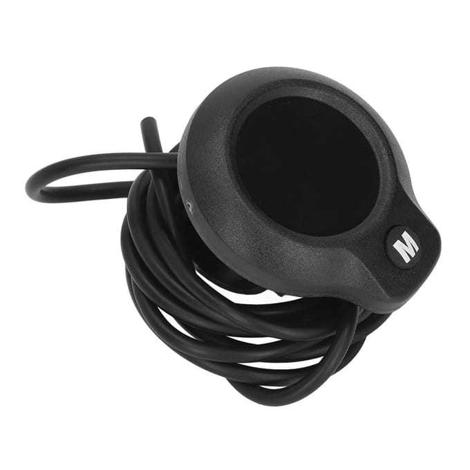 LCD Display voor Elektrische Fiets Scooter ABS Rond Elektrische Fiets Gegevens Display LCD Display Meter 3 black