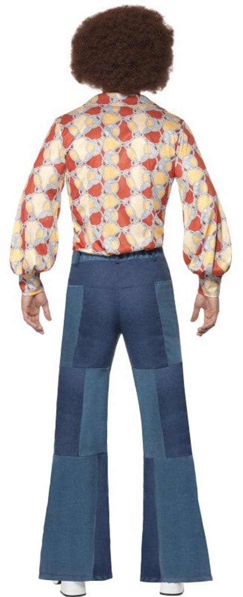 Smiffys Kostuum -XL- 70s Retro Blauw