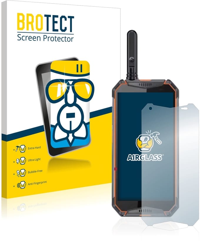 Screenprotector voor Ulefone Armor 3w Beschermglas transparant