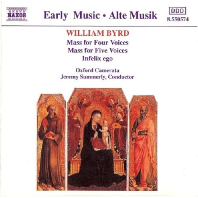Oxford Camerata, Jeremy Summerly - Byrd: Masses For 4 & 5 Voices (CD)