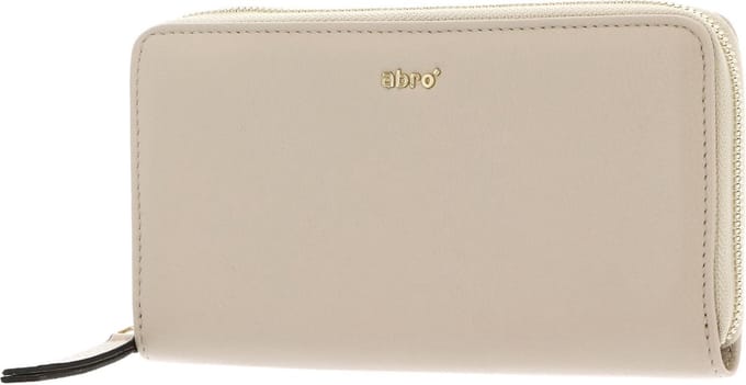 abro Portemonnee Leather Dalia Long Wallet Sahara Beige