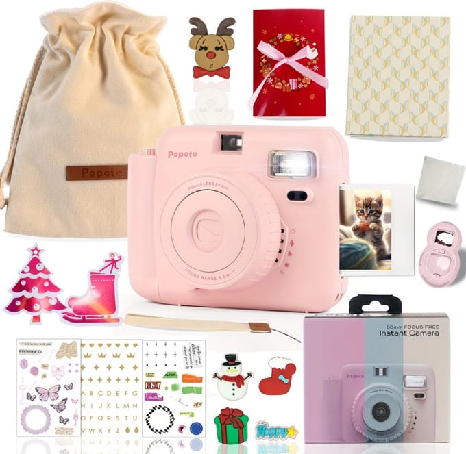 Livano Camera - Printer - Digitale Foto Camera - Camera Met Printer - Oplaadbaar - Roze