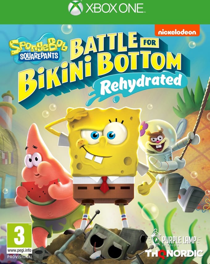Spongebob SquarePants: Battle for Bikini Bottom - Rehydrated - Microsoft Xbox One - Platformgame