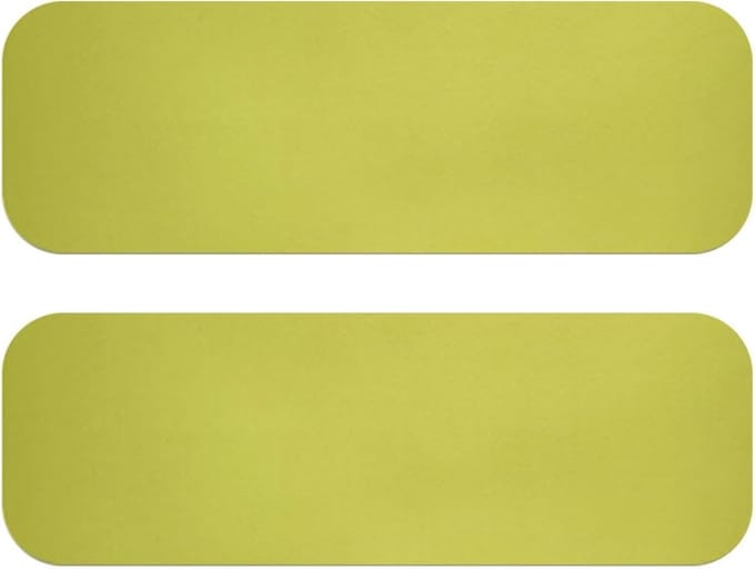 Loopbandmat - Hometrainer pad - Vloer beschermen - Geluidsisolerend - 80 x 25 cm - Groen