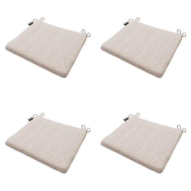 Madison zitkussen panama - 40x40x4,5cm set van 4