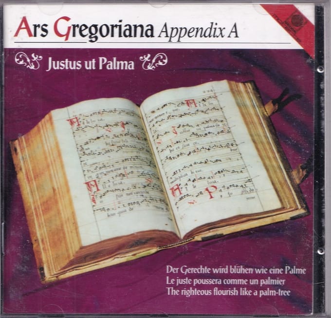 Ars Gregoriana 6-Justus Ut Palma, D