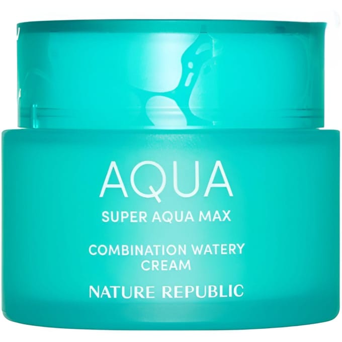 Nature Republic Super Aqua Max Waterige Crème voor Gecombineerde Huid (120ml)
