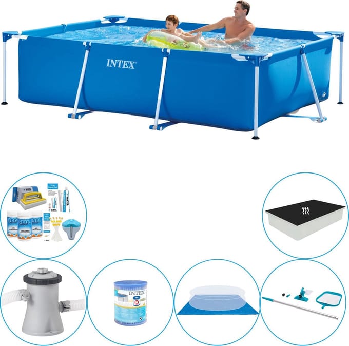 Frame Pool Rechthoekig 260x160x65 cm - Zwembad Combinatie Deal
