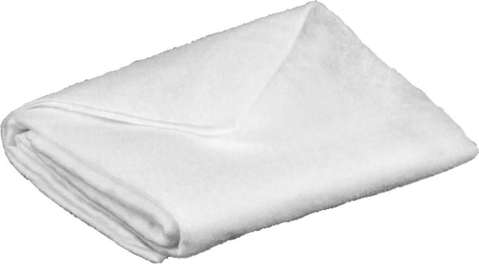 Feeric Christmas Sneeuwdeken/sneeuwtapijt - wit - 100 x 100 cm - polyester