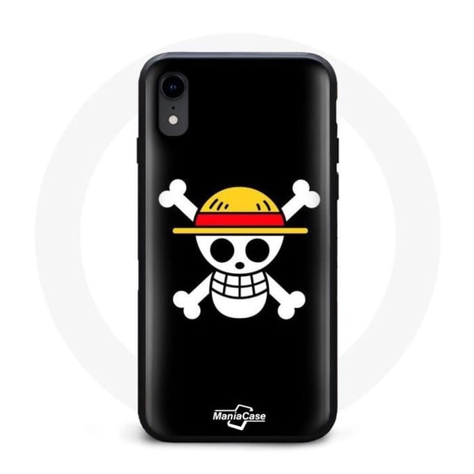 Coque Maniacase pour Iphone X Bandera De Luffy One Piece - zwart
