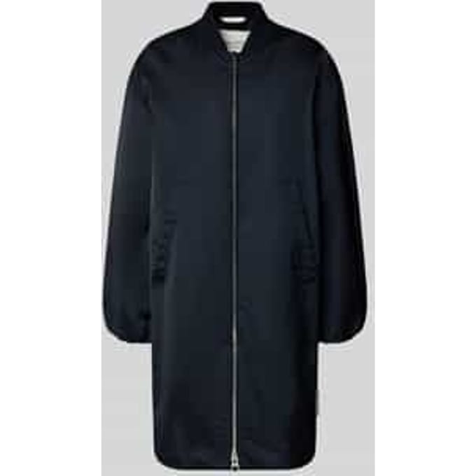 regular fit blouson-lange jas met college-kraag