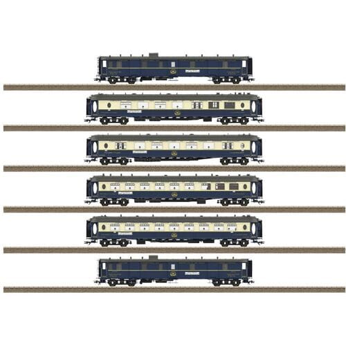 TRIX H0 T26470 Pulmanwagenset „edelwit”