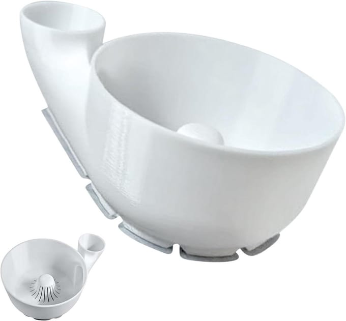 Fruit Wasser - Groente Sla Spinner - Maaltijd Voorbereiding - Waterbesparend - 23 cm - Wit